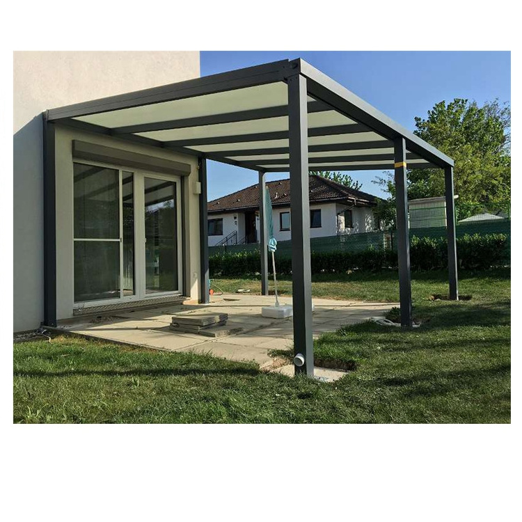 Aluminum Bioclimatic Pergola Gazebo German Outdoor Sun Shade Aluminum Pergola/ patio canopy/ terrace cover roof