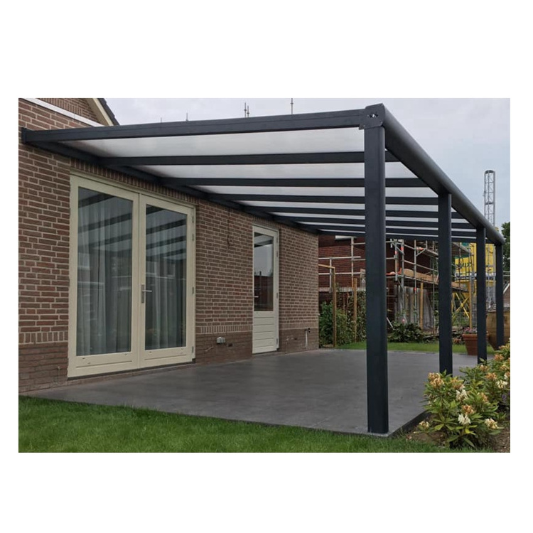 Garden Canopy Roof Pergola 5x3 Aluminum Pergola with  polycarbonate pergola roof system