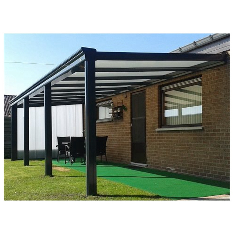 Patio Cover Polycarbonate Garden Shade Awnings Roof Balcony Aluminum Outdoor Canopy