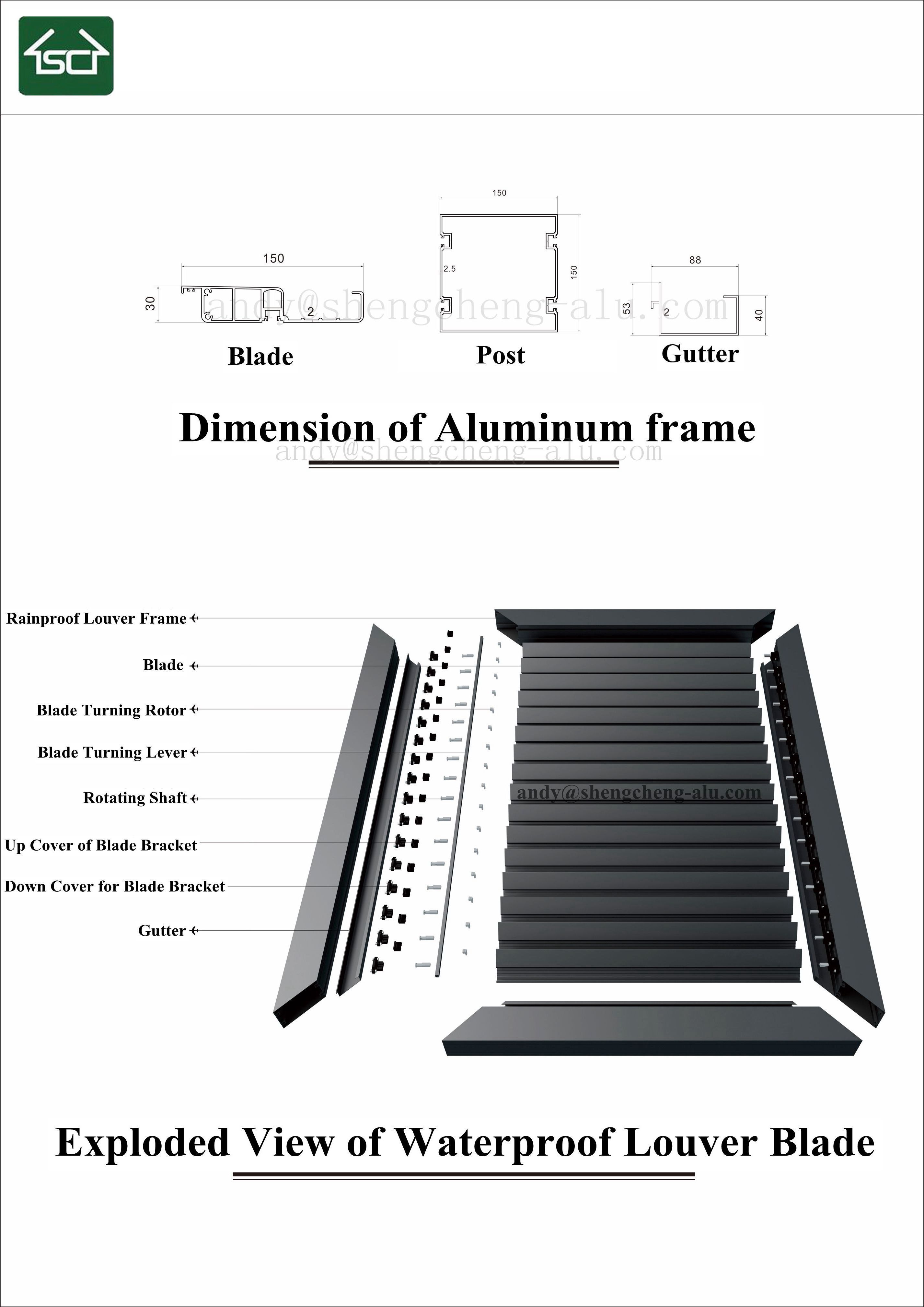 Electric Terrace Cover Gazebo Waterproof Louver Roof Pergola Outdoor Aluminium bioclimatic pergola aluminium