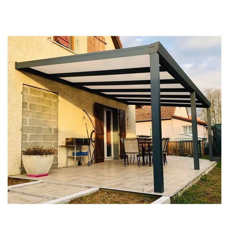 Portable Sunroom Glass Verandas Aluminium Frame Patio Enclosure