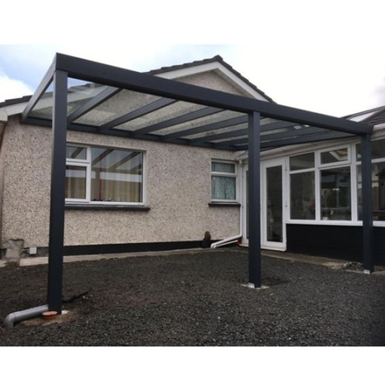 All season European top gazebo with aluminium frame and 16mm hollow polycarbonate roof