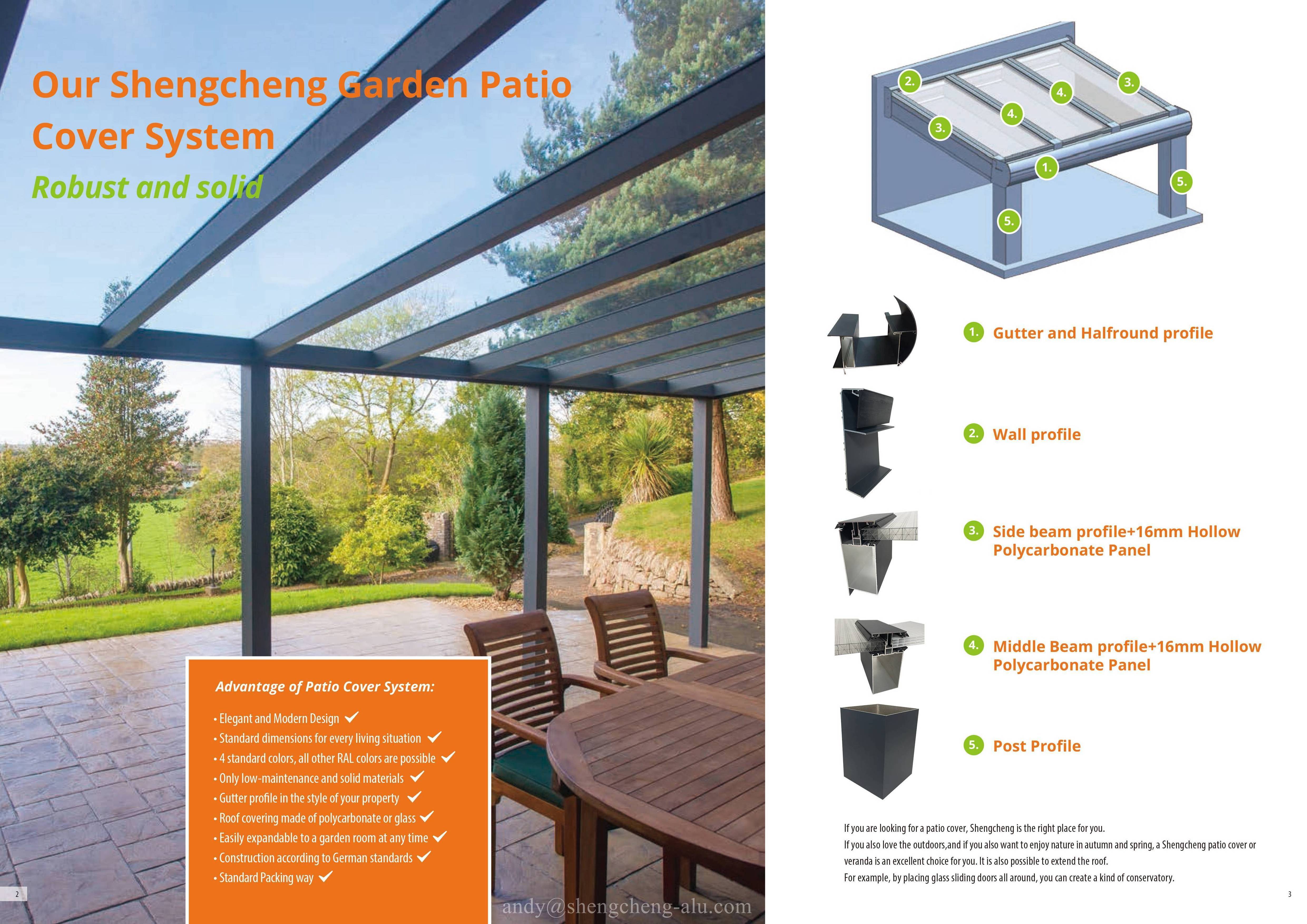 Conservatory sun room glass house free standing veranda sunroom house 4 season aluminium glass sunrooms for solarium