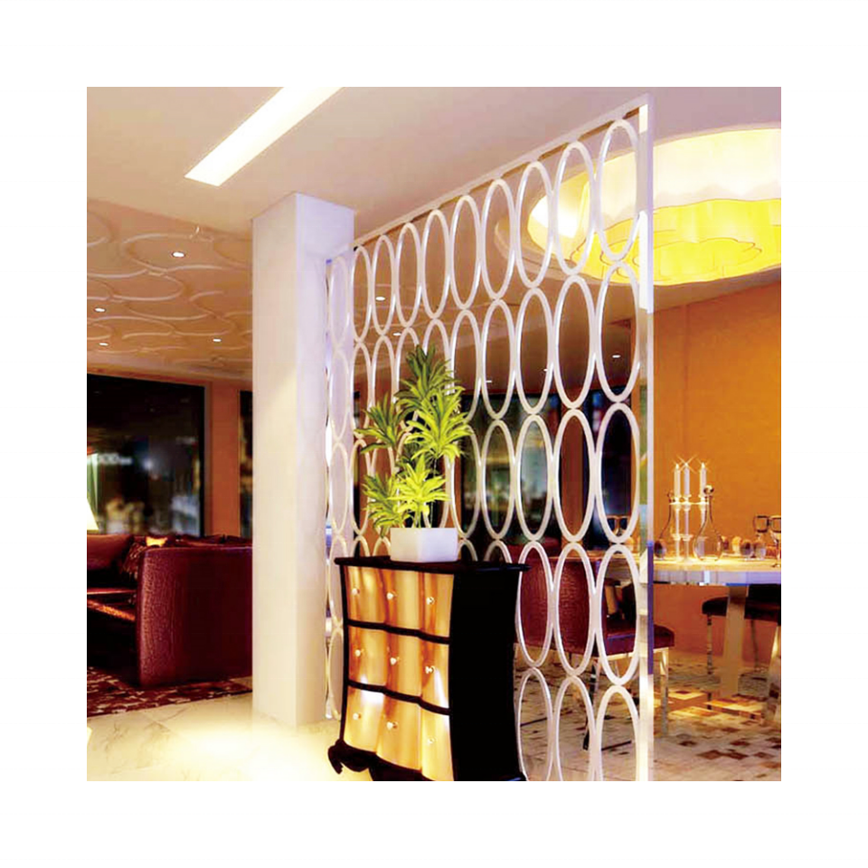 Factory Wholesale Price Wrought Iron Fence Decor Ez Breeze Porch Screen Stainless Wall Panels For Kitchen