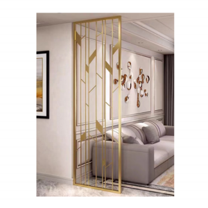 Custom Laser Cut Metal Panel Decor Screen Wall Screen Indoor Metal Room Divid Partit Screen For Interior Decoration