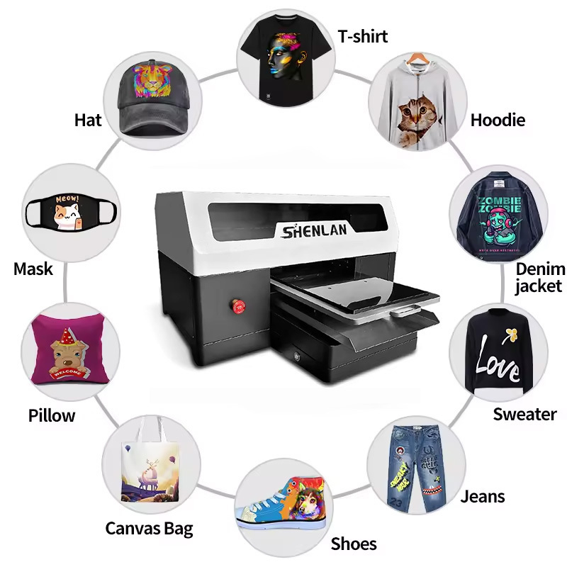 Factory Price Big Promotion Customized A3 t-shirt DTG printer Direct to Garment Printing Machine