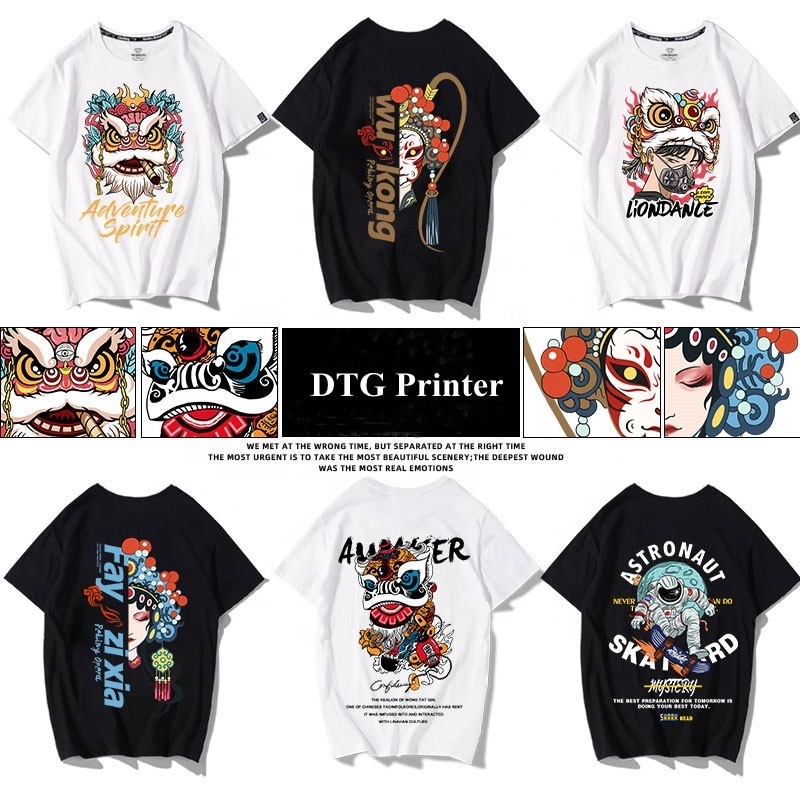 Factory Price Big Promotion Customized A3 t-shirt DTG printer Direct to Garment Printing Machine