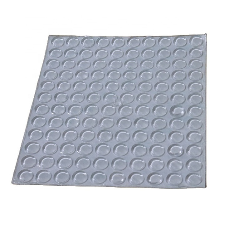 Hemisphere sound isolation vibration absorption kitchen cabinet door pad bumper stop