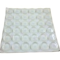 High sticky silicagel shock absorber anti slip bumpers silicone pads self adhesive soft  silicone rubber feet pads