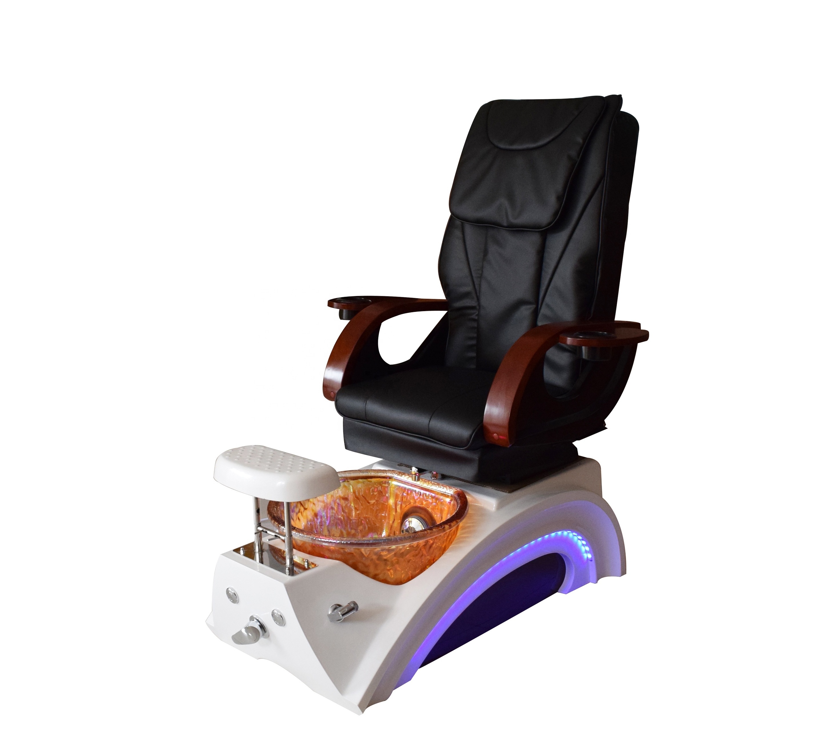 luxury manicure pedicure chair for nail salon / used spa barber pedicure chair with massage