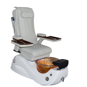 luxury manicure pedicure chair for nail salon / used spa barber pedicure chair with massage