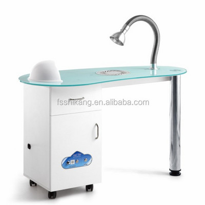 Commercial Furniture Plastic Nail Table Manicure Table Used Nail Salon Furniture Nail Technician Tables