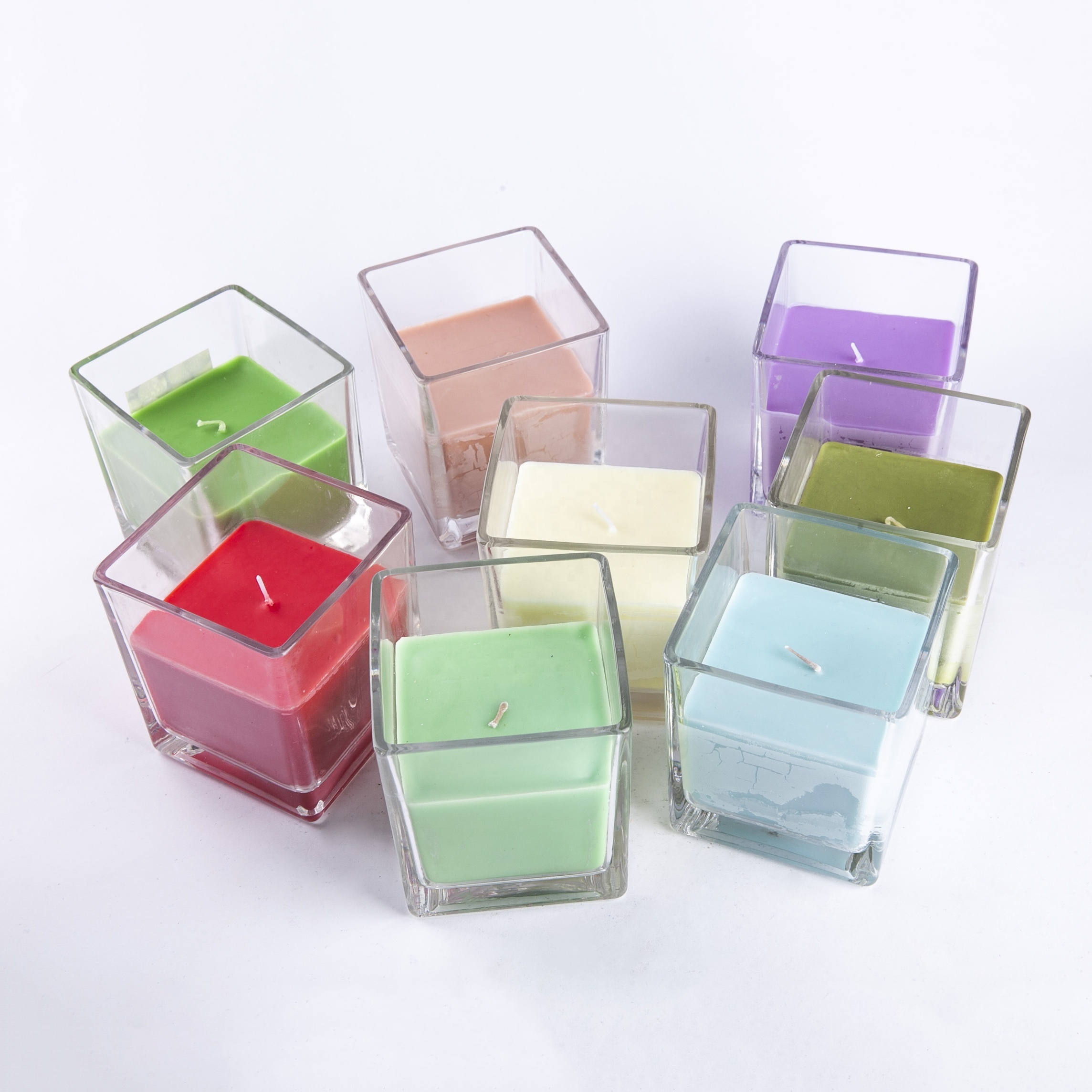 Private Label Scented Candle Wedding Decoration Birthday Gif t Glass Jar Candles