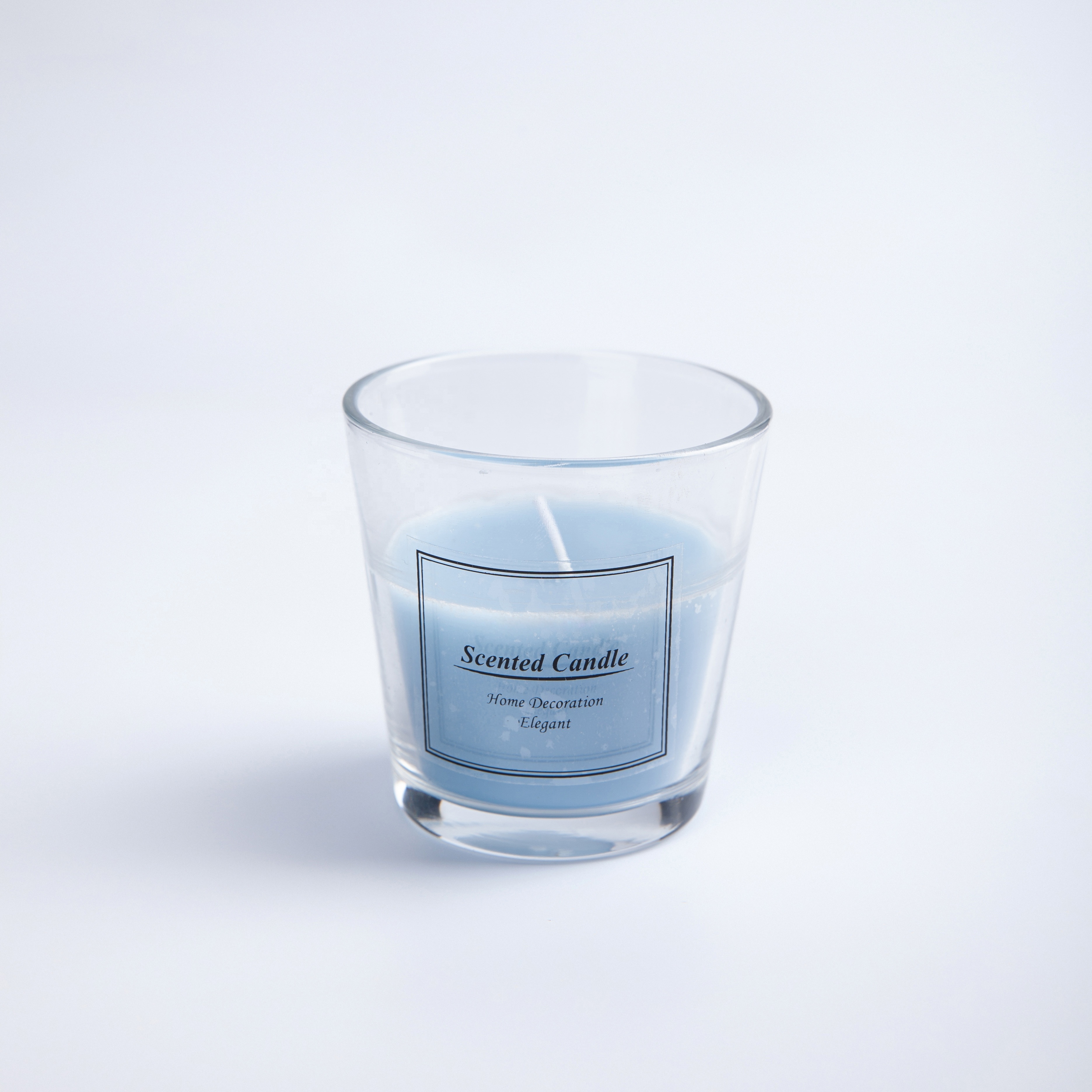 Wholesale Best Sale Transparent Glass Cup Candle Custom Scented Candle Paraffin Wax Candles In Glass