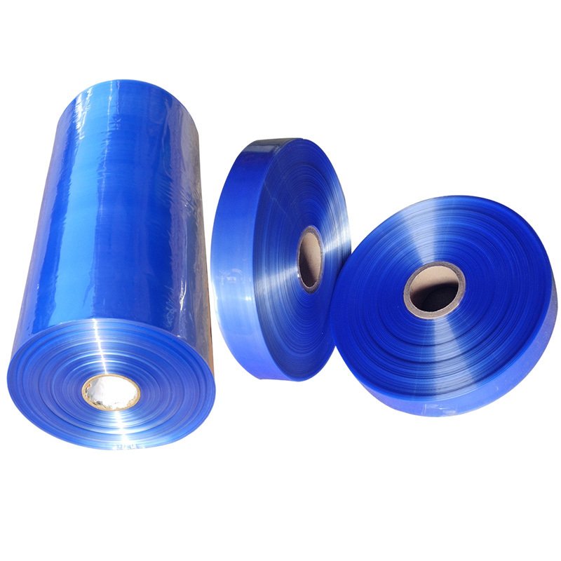 Manufactory Wholesale PVC Heat Shrink Wrap Film Roll Plastic Heat Gun Shrink Packaging Film