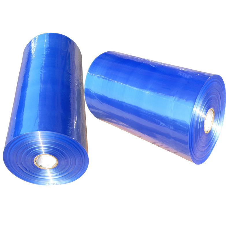 Manufactory Wholesale PVC Heat Shrink Wrap Film Roll Plastic Heat Gun Shrink Packaging Film