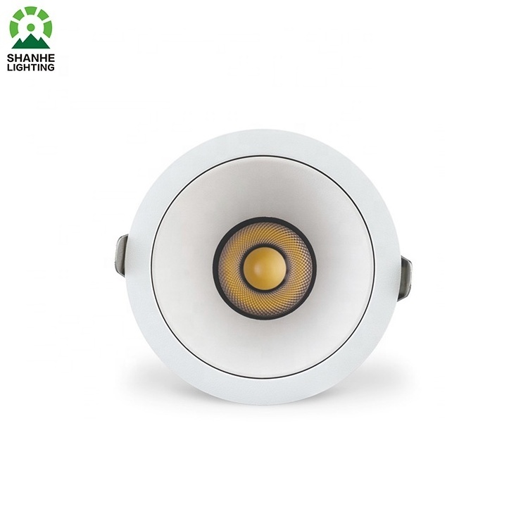 Comfortable lighting 2-way rotatable 8W small size cob recessed led downlight spotlight