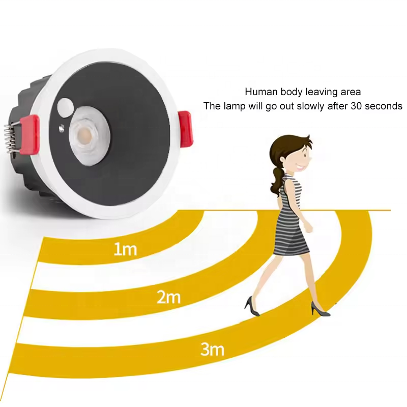 High Quality Round Recessed Adjustable Office Corridor Cob 5w 7w 9w 12w Led Spot Light