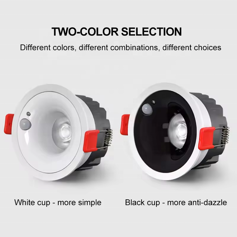 High Quality Round Recessed Adjustable Office Corridor Cob 5w 7w 9w 12w Led Spot Light