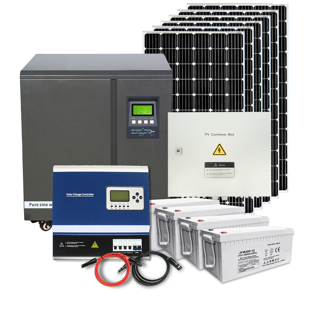 SNADI Complete Off Grid 10kw Solar System 10 Kw Solar Energy 10000w Solar Panel