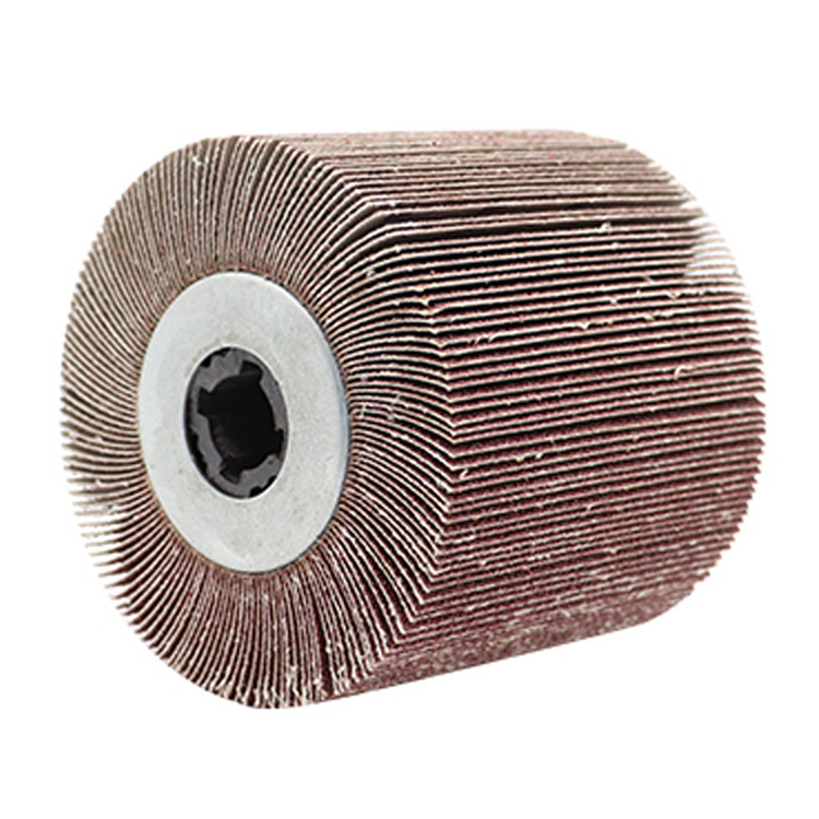 120*100*19 Non-woven Abrasive Flap Wire Drawing Polishing Burnishing Wheel,For Stainless Steel,Orkan Brand