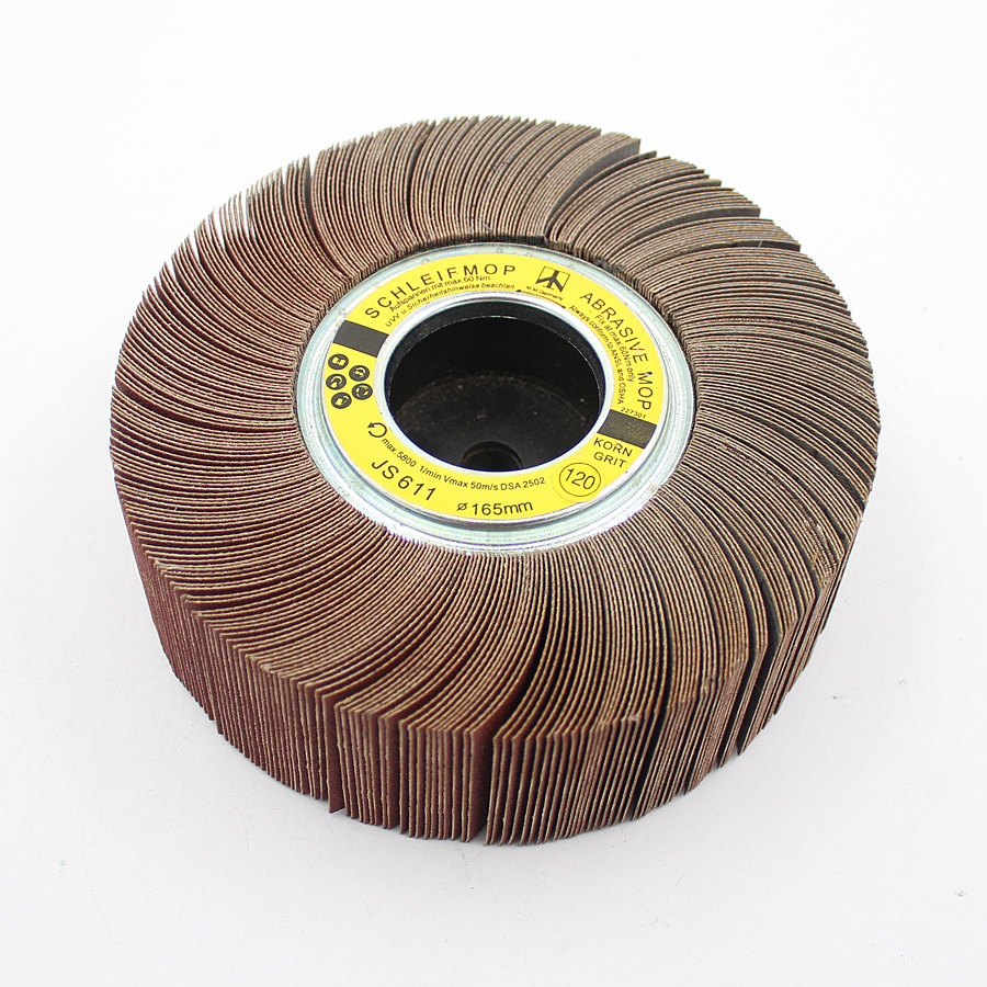 Coated Abrasive Cloth Flap Wheel for Polishing Steel