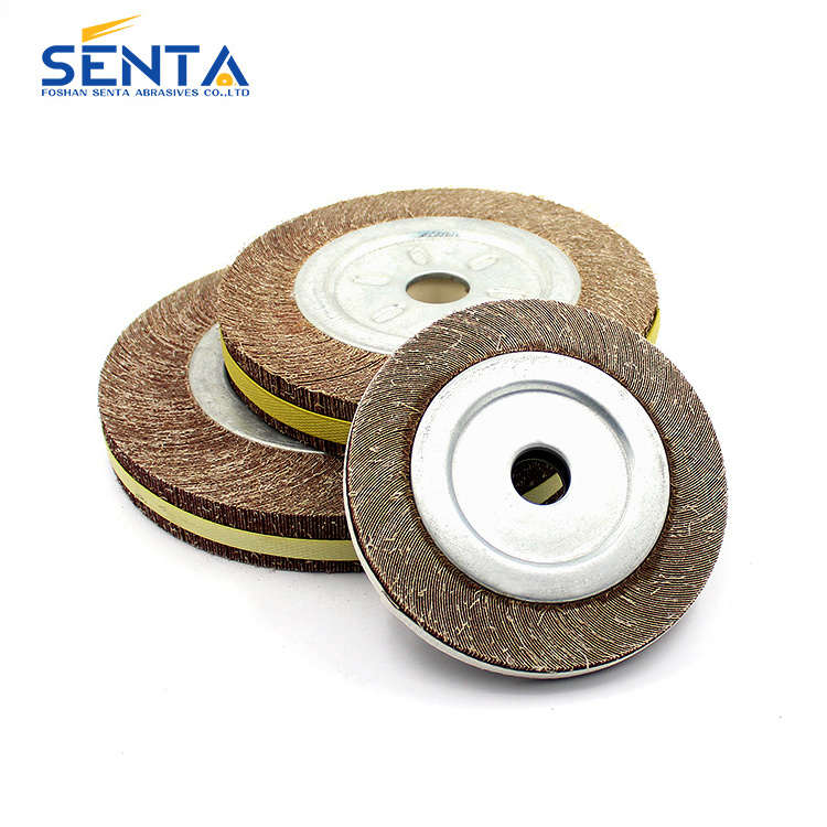 Coated Abrasive Cloth Flap Wheel for Polishing Steel