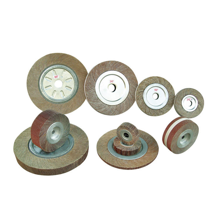 Coated Abrasive Cloth Flap Wheel for Polishing Steel