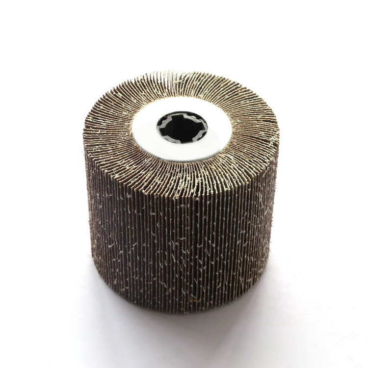 120*100*19 Non-woven Abrasive Flap Wire Drawing Polishing Burnishing Wheel,For Stainless Steel,Orkan Brand