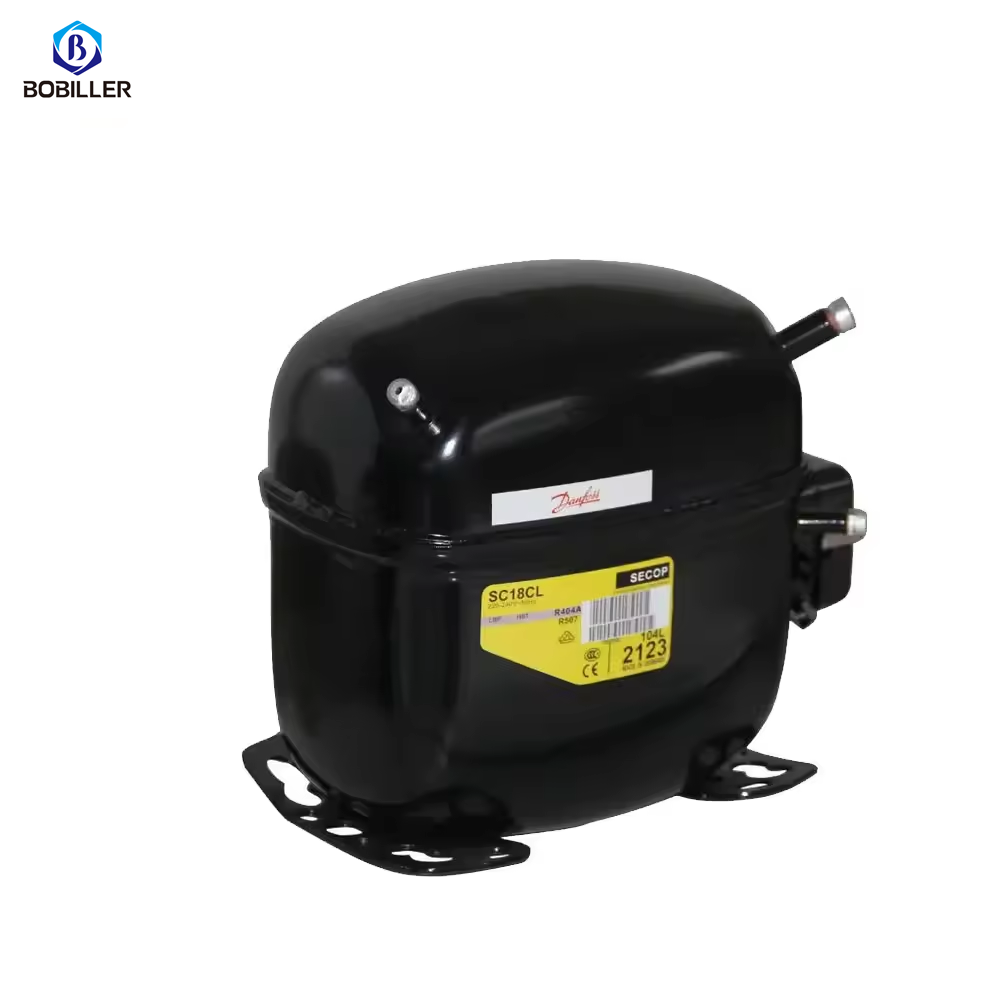 Secop Refrigerator Compressor SC21G SC21CL R404a R507 Refrigerant 220v 240V Small Freezer Compressor