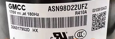 ASN98D32UEZ SN98D22UFZ KSN98D32UEZ 2 ton air conditioner compressor GMCC Toshiba air conditioner compressor Rotary compressor