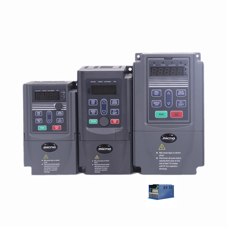 MICNO 1.5kw 5.5kw 7.5kw 11kw 18.5kw 22kw AC Drive Frequency Inverters VFD