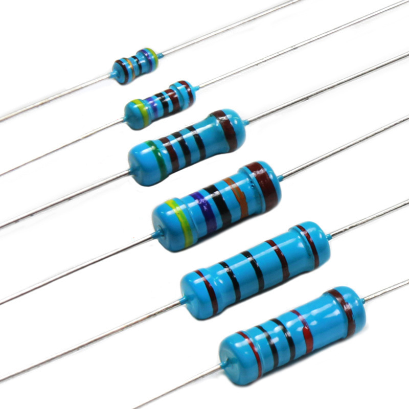 1/8W 1/4W 1/2W 1W 2W 3W 5w metal film resistor 5k 6.6k ohm resistor color