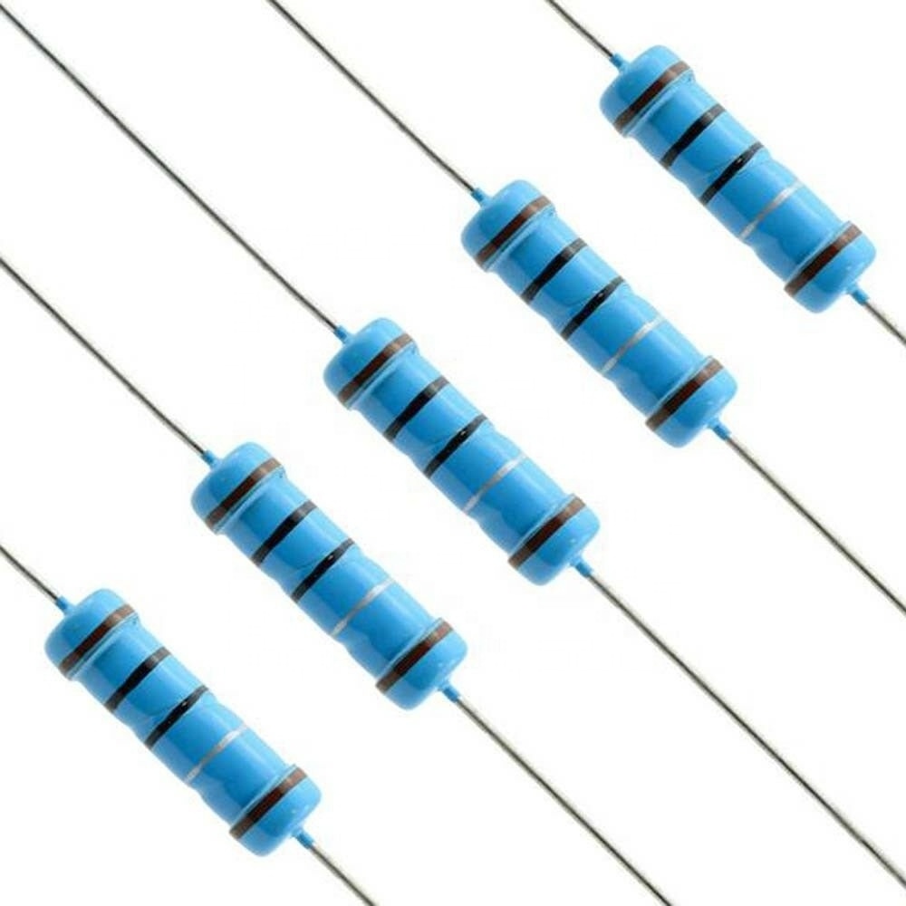 1/8W 1/4W 1/2W 1W 2W 3W 5w metal film resistor 5k 6.6k ohm resistor color