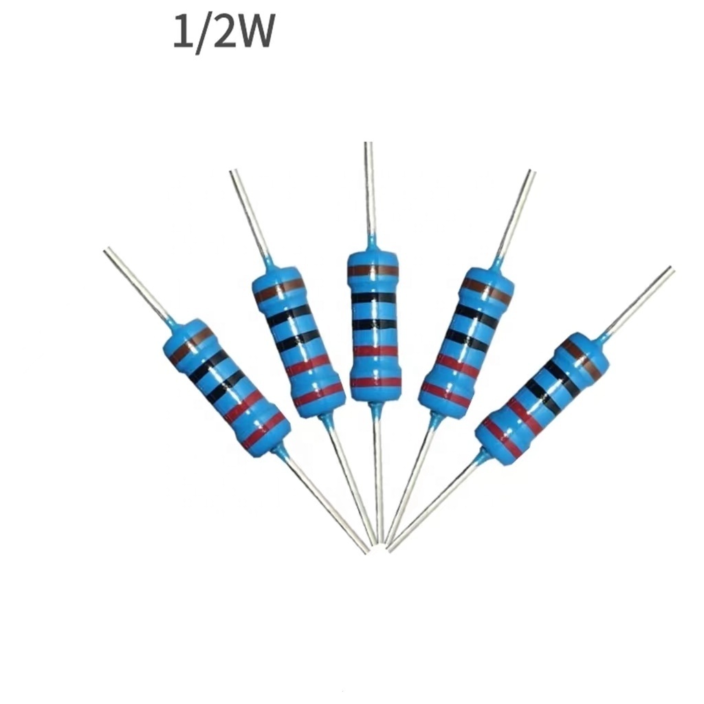 Color ring resistance 1/8W 1/4W 1/2W 1W 2W 3W 5W 17k 22k ohm resistor metal film resistor