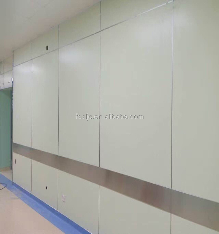 Fiber cement antibacterial UV coated board decorative interior wall panel