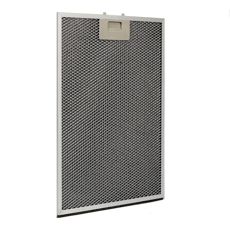 PP latch carbon cotton inside range hood  aluminum filter