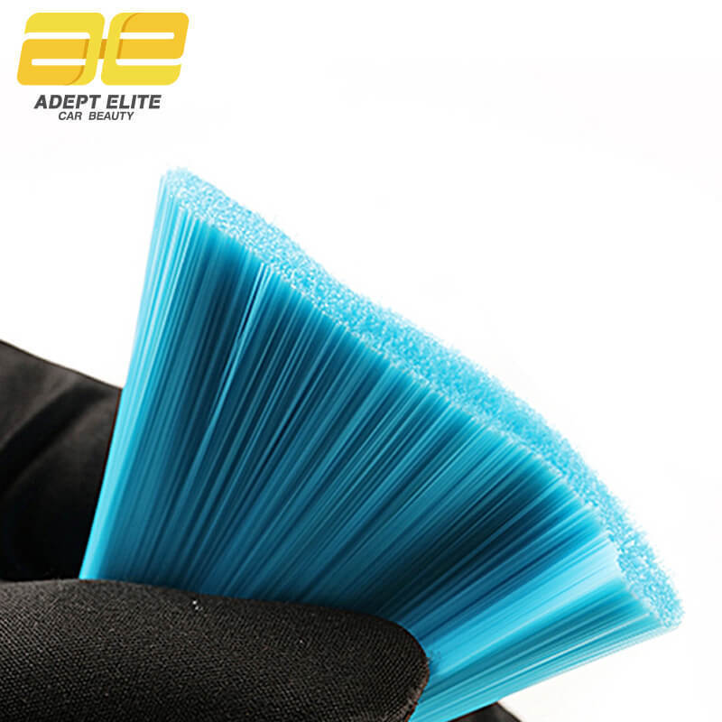 AE 25 cm Long Handle Plastic Brush Polyester Bristles Car Detailing Brush for Auto Engine Cleaning