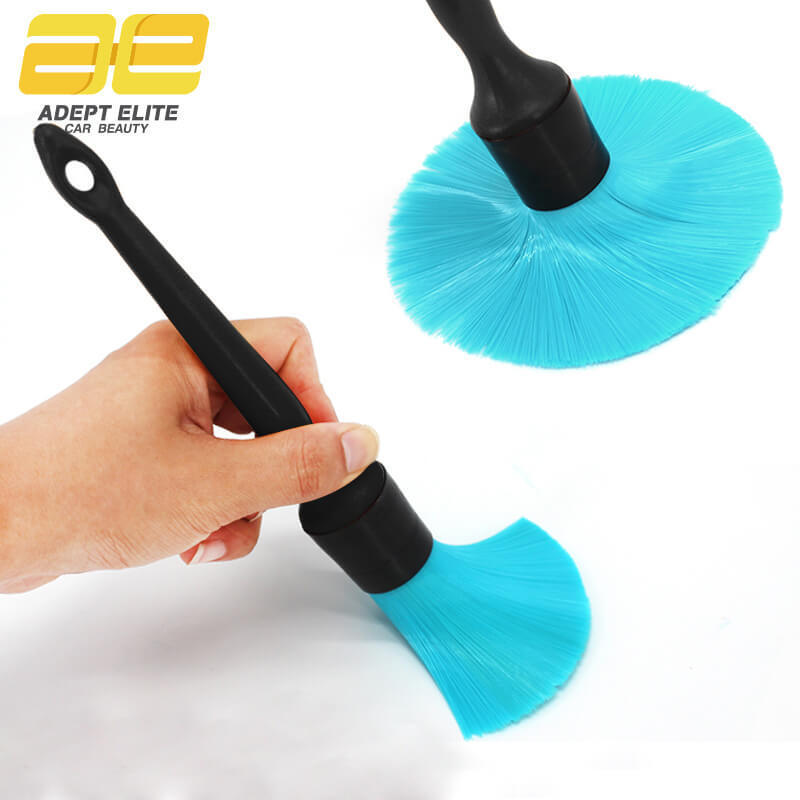 AE 25 cm Long Handle Plastic Brush Polyester Bristles Car Detailing Brush for Auto Engine Cleaning