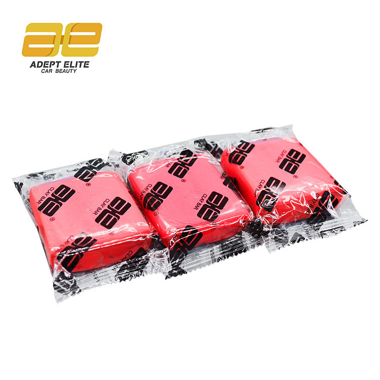 Private Label New Car Quick Detailer 100g Red Car Detail Clay Iron Remover Auto Clay Bar