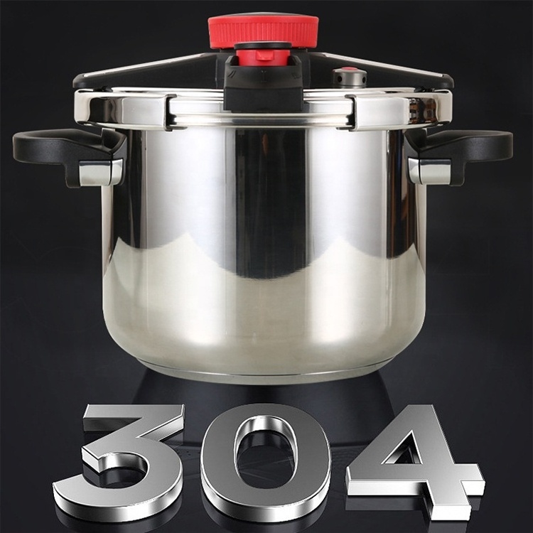 304  stainless steel pressure cooker Rotating open and close high quality pressure cooker