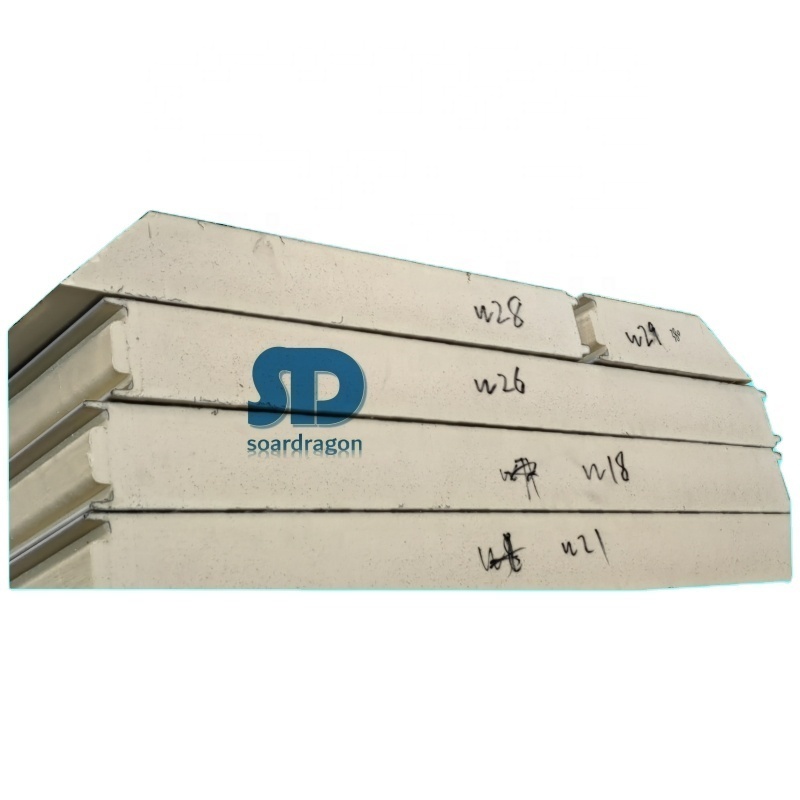 Soardragon PIR insulated sandwich panel for wall and roof of warehouse and cold room and clean room