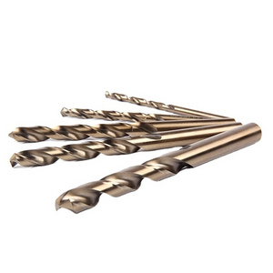 HSS M35 high speed steel Cobalt twist drill bit set 13pcs 1.5-6.5mm