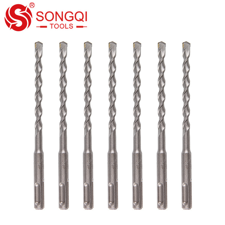 SONGQI Cross Head/ Flap Head SDS Plus Hammer Drill Tip Concrete Granite  Drilling Masonry Hammer Drill Bit