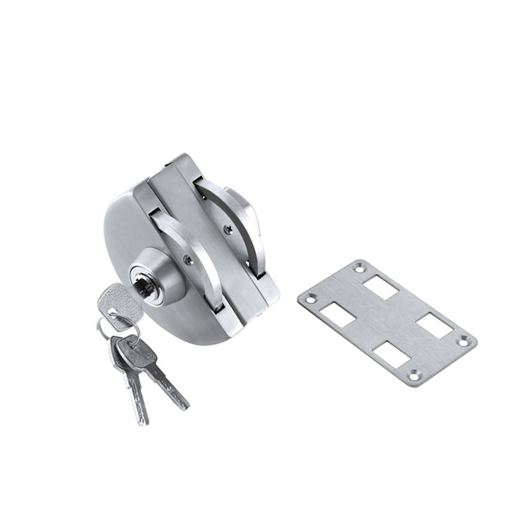 Shower Room Sliding Door Fittings Stainless Steel Zinc Alloy Chrome Glass Balcony Door Key Locks