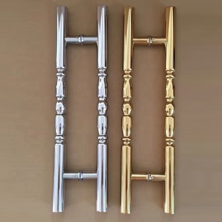 China Supplier 304 Stainless Steel Slide Bathroom Shower Interior Pull Glass Door Handle