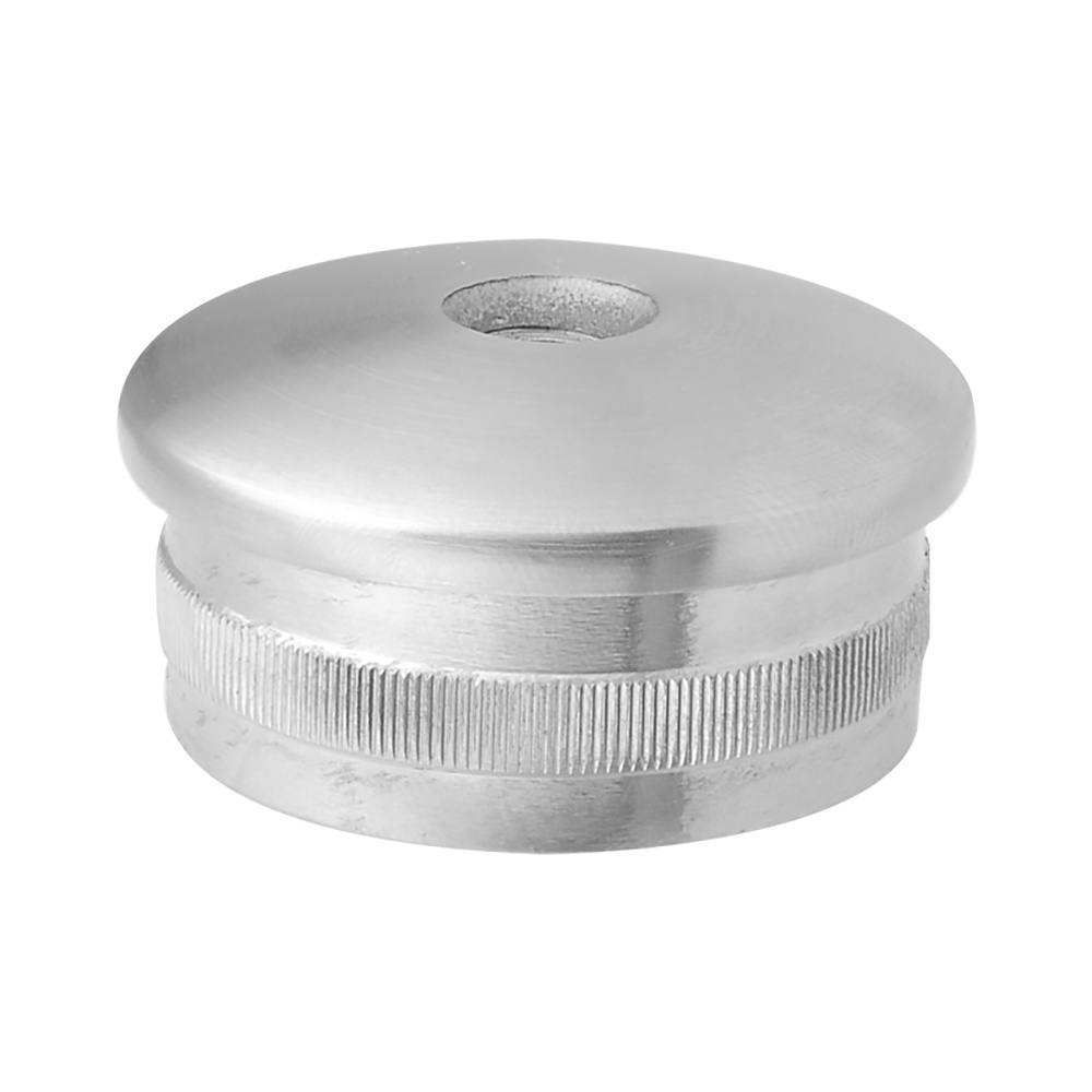 Press Tank Domed 304 316 Round Thread Stainless Steel Tube Pipe End Cap