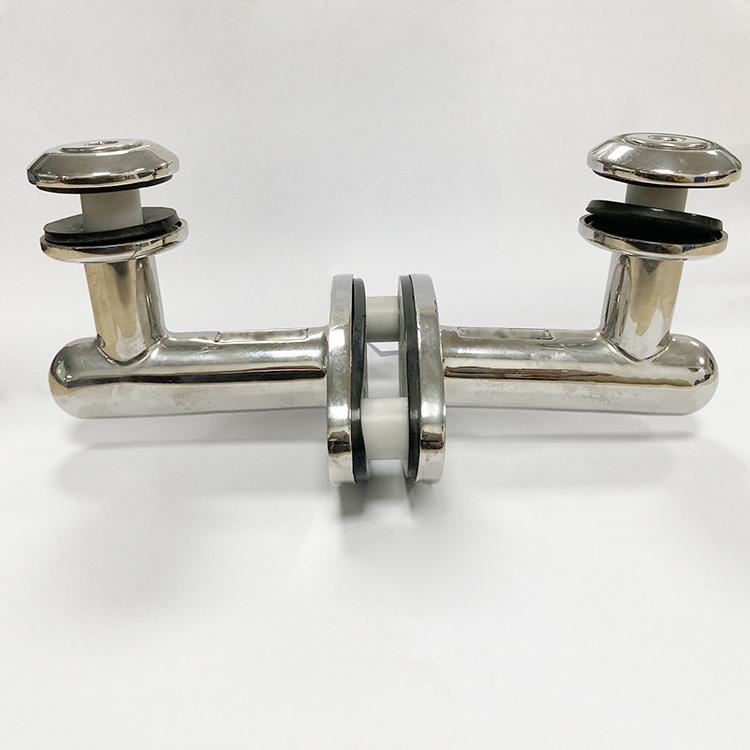 Casting Glass Balcony Staircase Stainless Steel Clip Fittings Balustrade Handrail Clamp Accessories