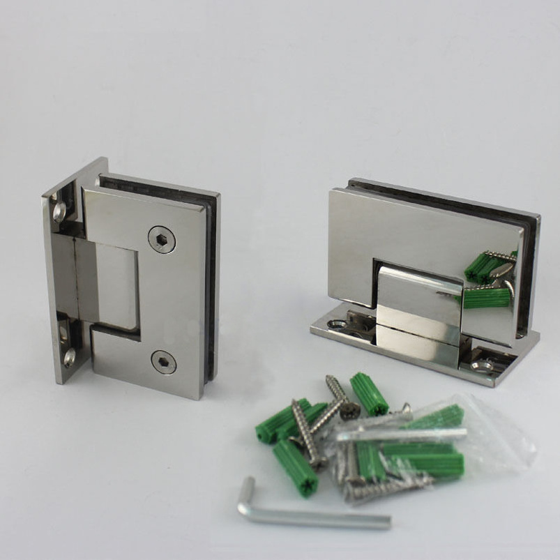 Glass Shower Room Door Hinge,Frame Door Shower Stainless Steel Hinge Clamp Fittings