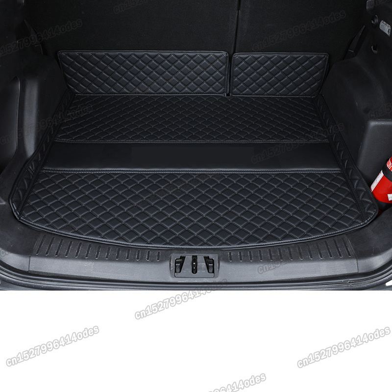 leather car trunk mat rear boot luggage cushion cargo liner carpet for ford escape kuga 2013 2014 2015 2016 2017 2018 2019 auto